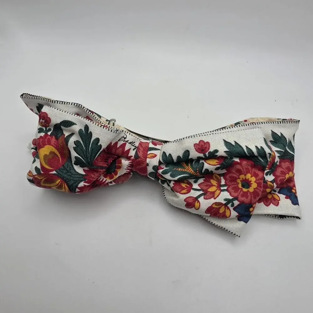 Vintage Vera Bradley Hair Accessories Lot Scrunchies Bow Barrettes Floral Retire
